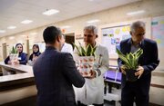 تجلیل مدیر منطقه ۶ اصفهان از پرستاران بیمارستان حجتیه به‌مناسبت روز پرستار