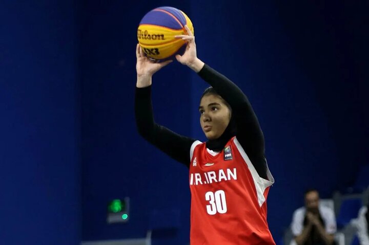 صعود تیم بسکتبال دختران سه نفره به فینال با برتری مقابل چین