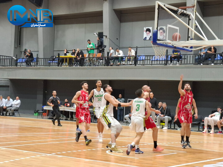 برد شیرین کاله مازندران در دیدار خانگی