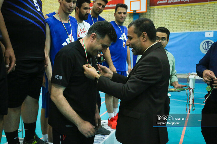 مسابقات بسکتبال سه نفره کارکنان شهرداری اصفهان