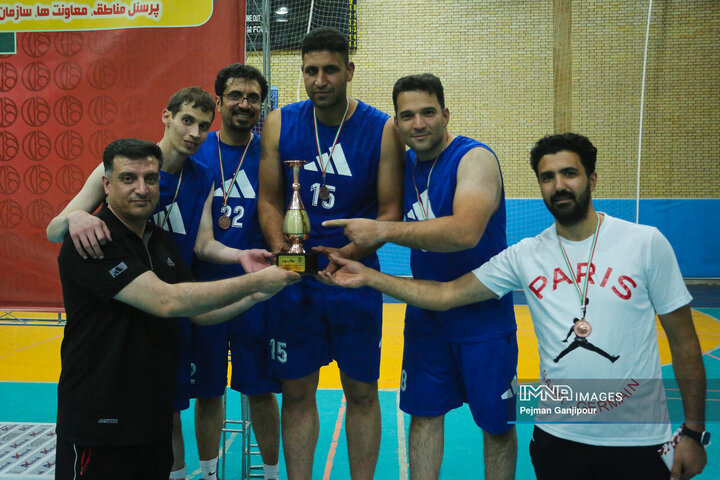 مسابقات بسکتبال سه نفره کارکنان شهرداری اصفهان