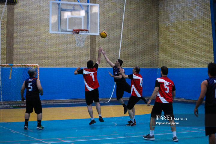 مسابقات بسکتبال سه نفره کارکنان شهرداری اصفهان