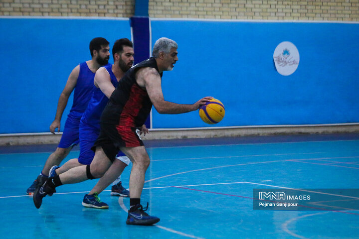 مسابقات بسکتبال سه نفره کارکنان شهرداری اصفهان