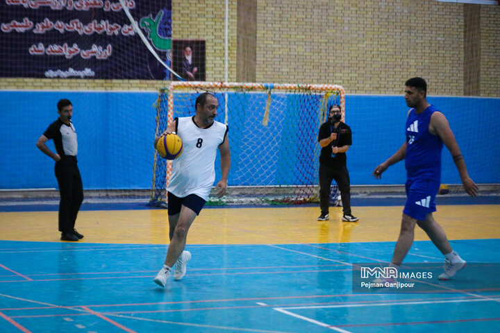 مسابقات بسکتبال سه نفره کارکنان شهرداری اصفهان