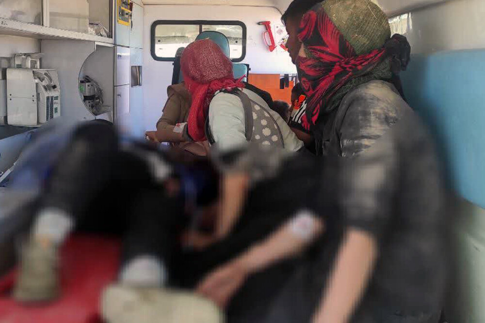 جان باختن زن جوان در سانحه واژگونی وانت در دانسفهان قزوین