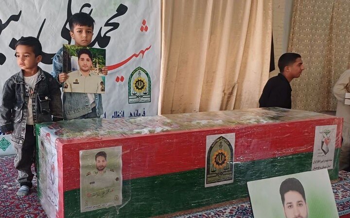 تشییع پیکر  شهید «محمدعلی پیواسته» در زابل+ فیلم