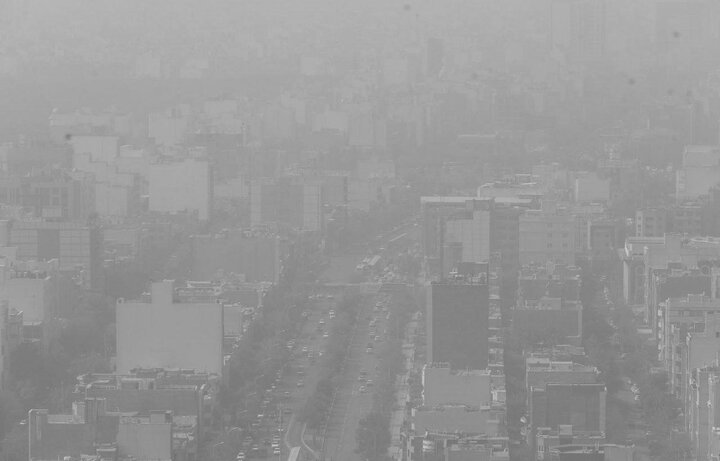 شاخص آلودگی هوای استان‌ها یکشنبه ۲ آذر/ هشدار قرمز در ۶ شهر