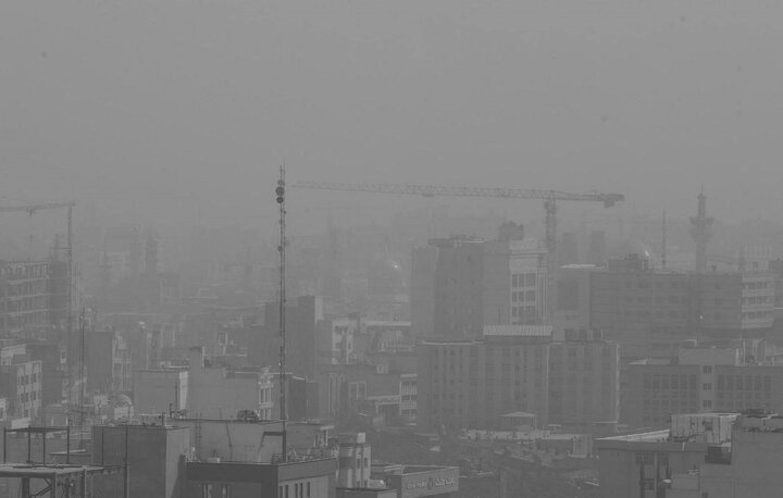 هوای زنجان آلوده است