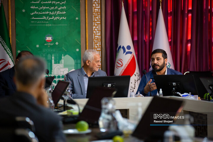 دیدار شهردار و اعضای شورای شهر کرمان و شهردار اصفهان