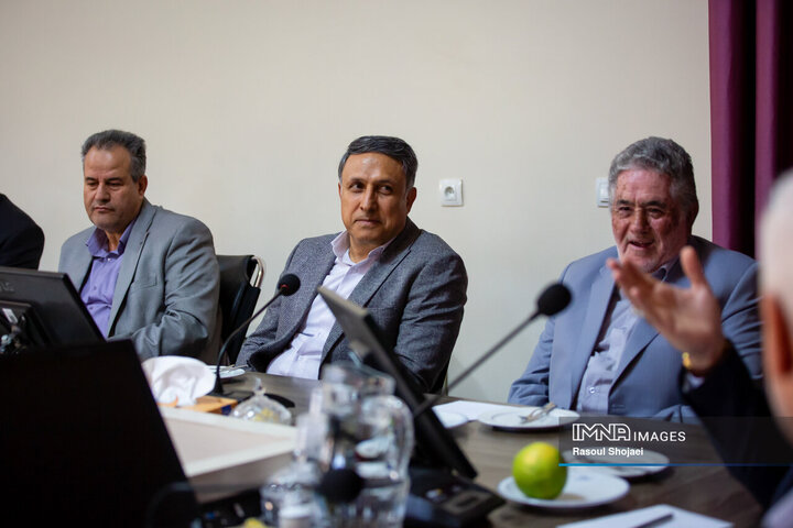 دیدار شهردار و اعضای شورای شهر کرمان و شهردار اصفهان