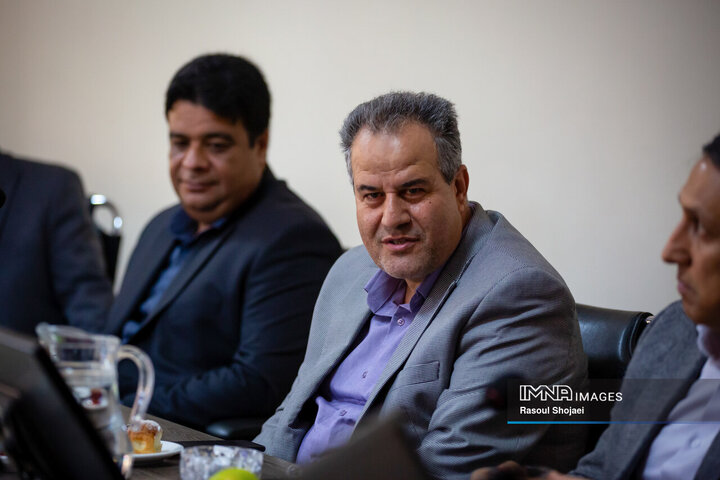 دیدار شهردار و اعضای شورای شهر کرمان و شهردار اصفهان