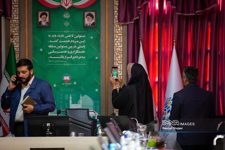 دیدار شهردار و اعضای شورای شهر کرمان و شهردار اصفهان