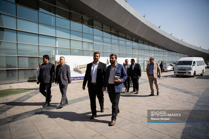 بازدید اعضای شورای شهر کرمان از مرکز همایش‌های بین‌المللی اصفهان