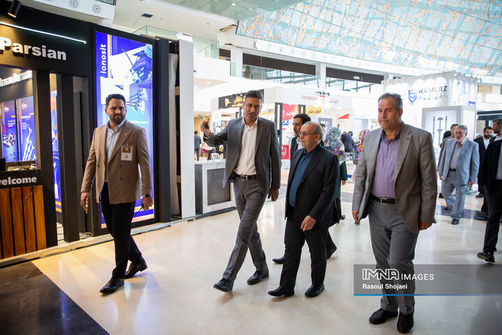 بازدید اعضای شورای شهر کرمان از مرکز همایش‌های بین‌المللی اصفهان