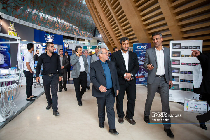 بازدید اعضای شورای شهر کرمان از مرکز همایش‌های بین‌المللی اصفهان