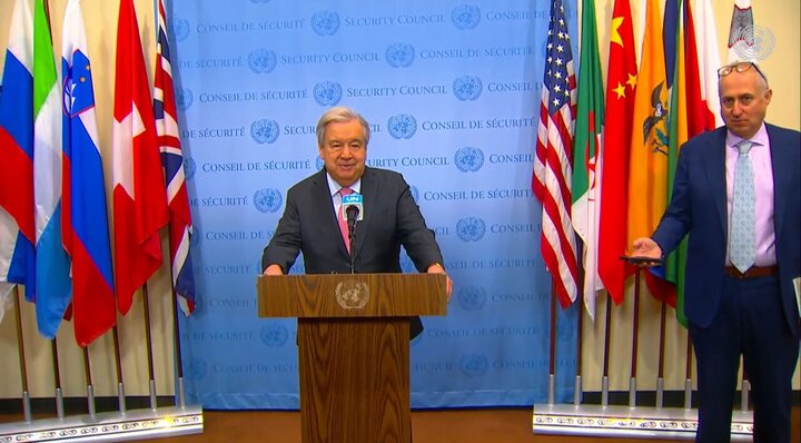 دبیرکل سازمان ملل حملات اسرائیل به غزه را به شدت محکوم کرد