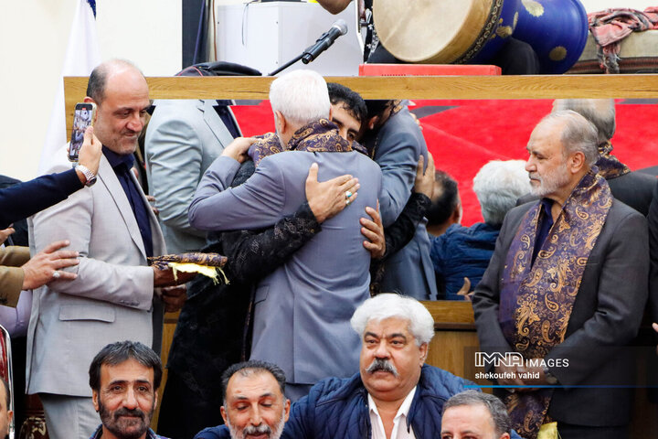 آیین بهره‌برداری از پروژه‌های منطقه ۱۳ شهرداری اصفهان