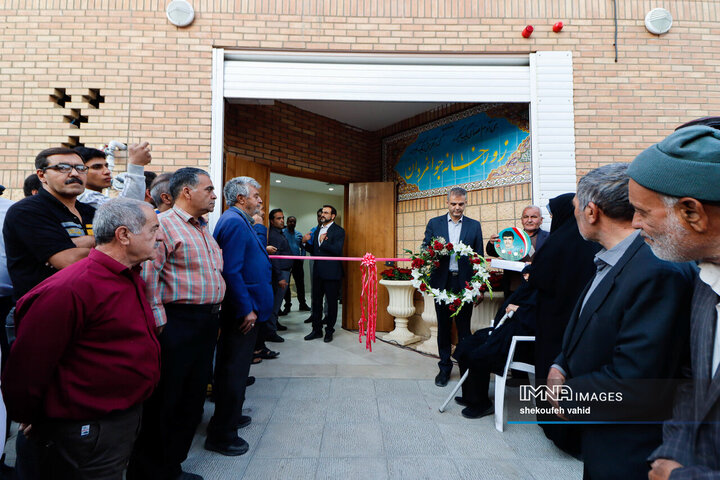 آیین بهره‌برداری از پروژه‌های منطقه ۱۳ شهرداری اصفهان