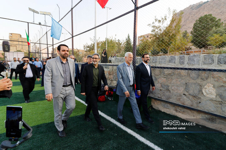 آیین بهره‌برداری از پروژه‌های منطقه ۱۳ شهرداری اصفهان