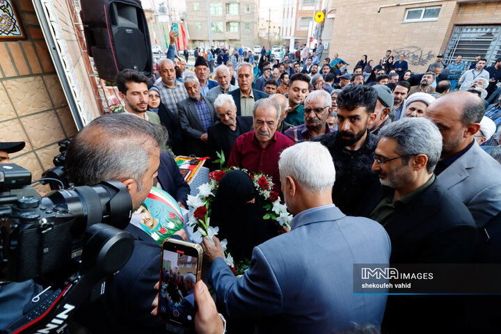 آیین بهره‌برداری از پروژه‌های منطقه ۱۳ شهرداری اصفهان