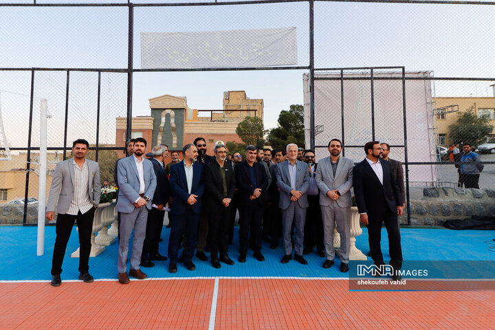 آیین بهره‌برداری از پروژه‌های منطقه ۱۳ شهرداری اصفهان