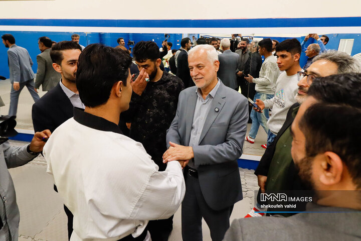 آیین بهره‌برداری از پروژه‌های منطقه ۱۳ شهرداری اصفهان