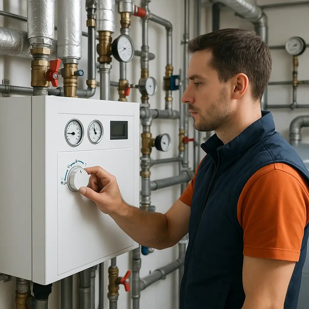 تغییر فصل موتورخانه