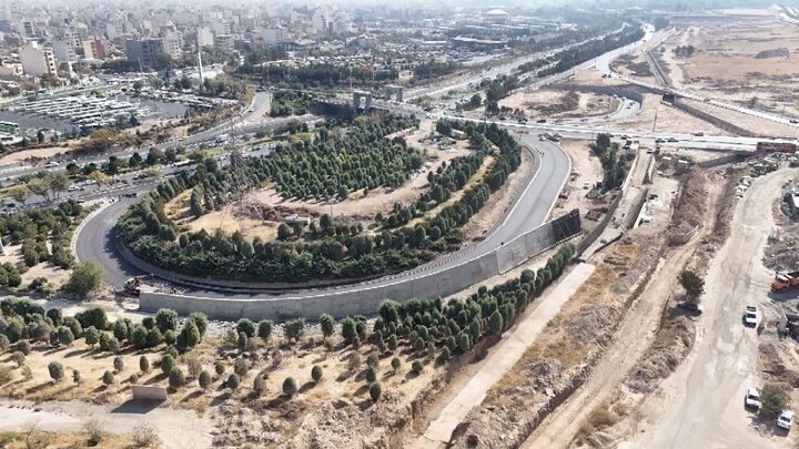 لوپ دسترسی بلوار امام خمینی (ره) مشهد به میدان حافظ به بهره برداری رسید