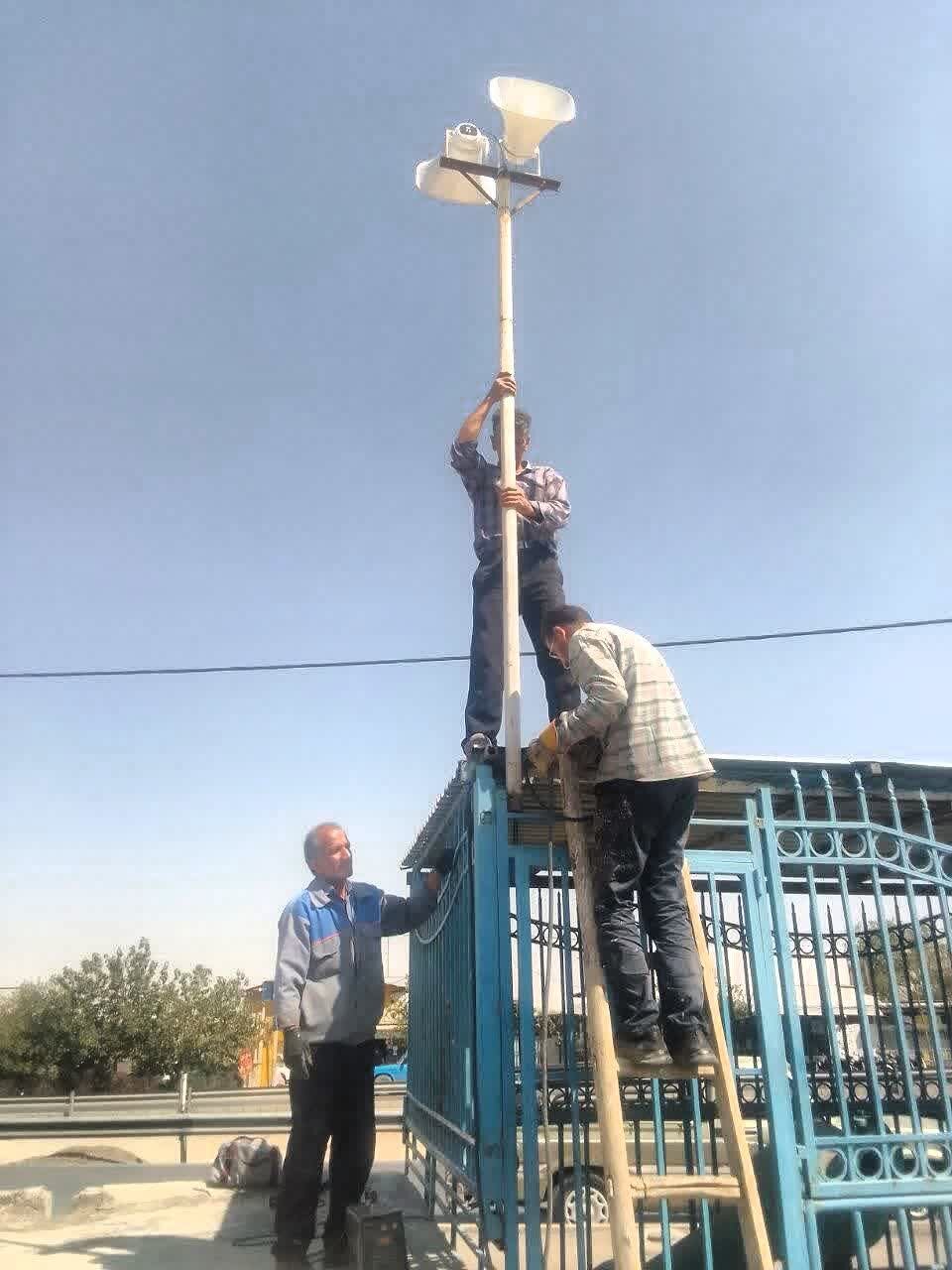 نصب ۱۱ دستگاه اذان‌گو در منطقه ۱۵ اصفهان