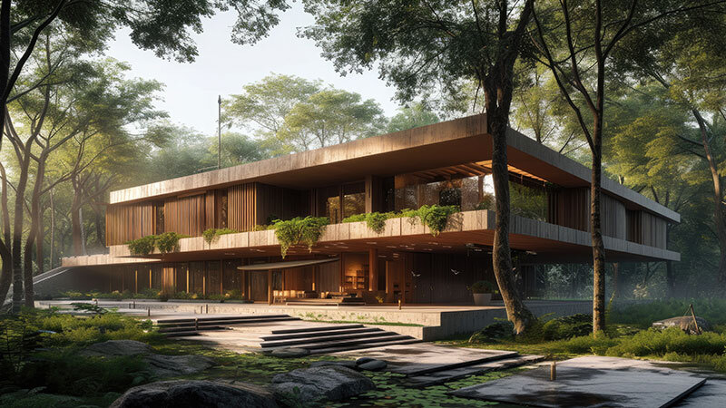 خدمات طراحی ویلا