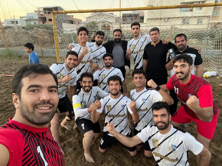 صعود تیم فوتبال ساحلی شهرداری چلیچه به مرحله پلی آف لیگ برتر کشور