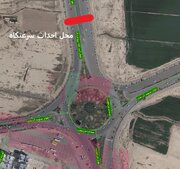 کاهش ۷۵ درصدی تصادفات با اصلاح هندسی میدان مرجعیت قم