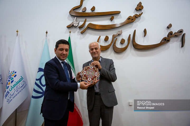 دیدار شهردار اصفهان و سفیر ارمنستان در ایران