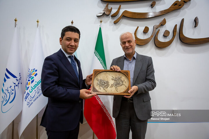 دیدار شهردار اصفهان و سفیر ارمنستان در ایران