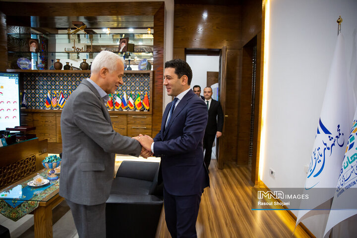 دیدار شهردار اصفهان و سفیر ارمنستان در ایران