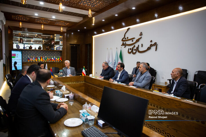 دیدار شهردار اصفهان و سفیر ارمنستان در ایران