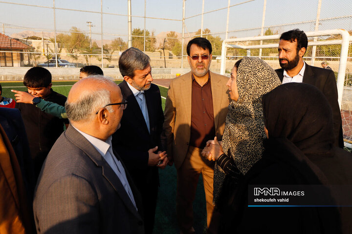 آیین افتتاح پروژه‌های شهرداری درچه