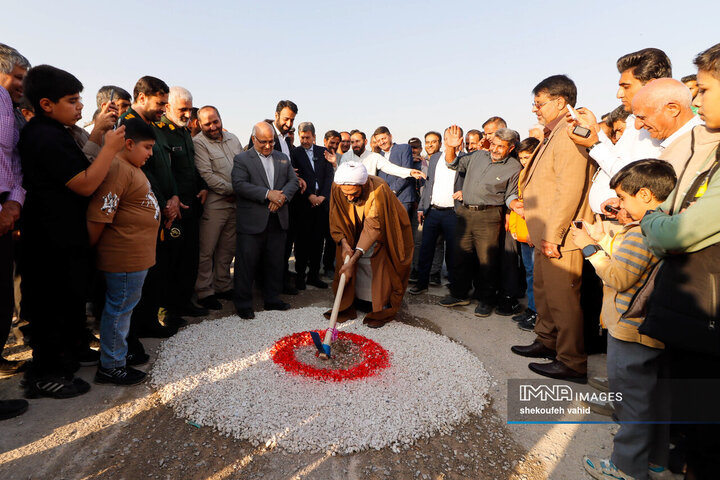 آیین افتتاح پروژه‌های شهرداری درچه