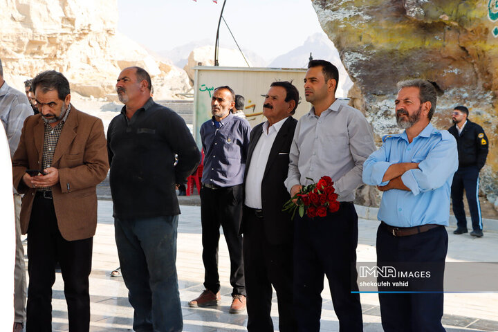 آیین افتتاح پروژه‌های شهرداری درچه