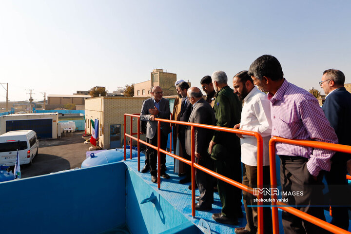 آیین افتتاح پروژه‌های شهرداری درچه