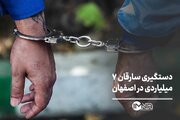 دستگیری سارقان ۷ میلیاردی در اصفهان