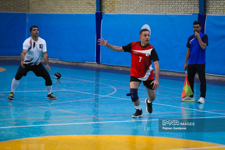 مسابقات داژبال کارکنان شهرداری اصفهان