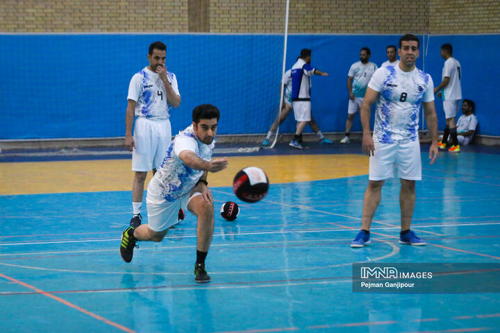 مسابقات داژبال کارکنان شهرداری اصفهان