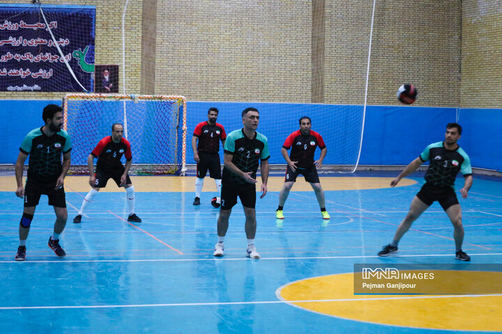 مسابقات داژبال کارکنان شهرداری اصفهان