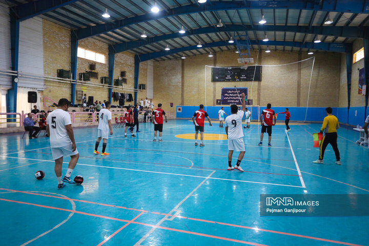مسابقات داژبال کارکنان شهرداری اصفهان