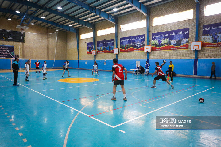 مسابقات داژبال کارکنان شهرداری اصفهان