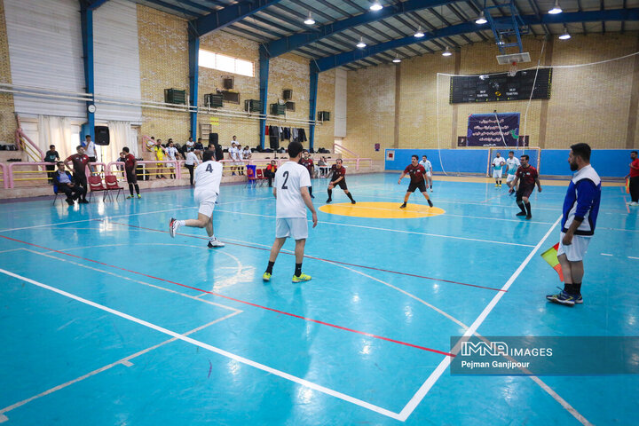 مسابقات داژبال کارکنان شهرداری اصفهان