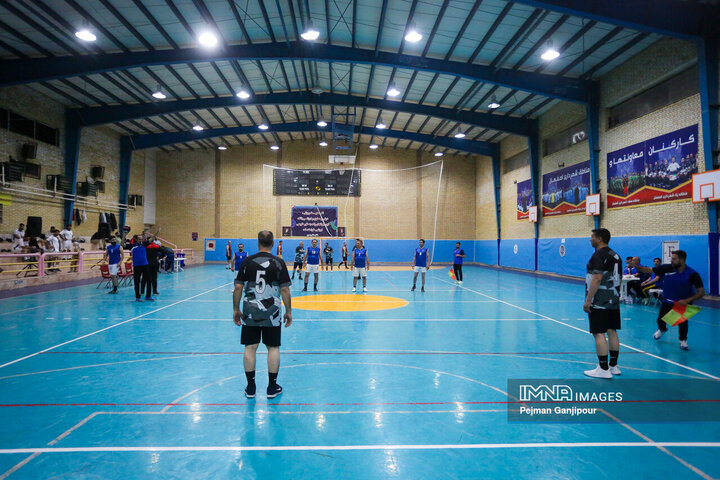 مسابقات داژبال کارکنان شهرداری اصفهان