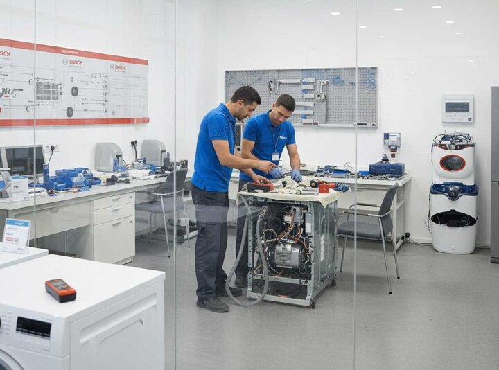 خدمات پس از فروش ماشین لباسشویی بوش در شمال تهران