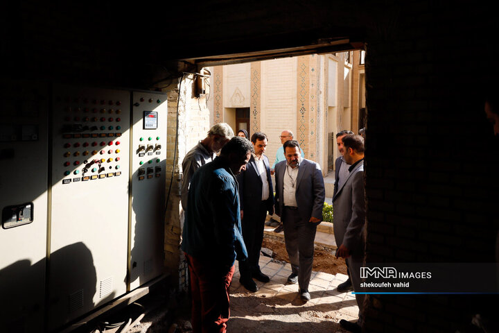 جلسه بررسی آخرین وضعیت پروژه موزه شهرداری اصفهان